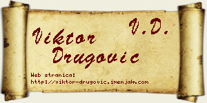 Viktor Drugović vizit kartica